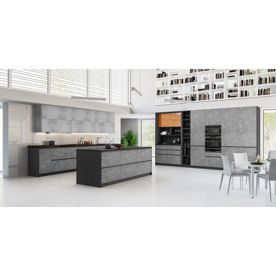 Лист ЛДСП Alvic Syncron Фэктори 01 Конкрит (Factory 01 CRT) арт. ALV3241.18, 2750 x 1240 x 18 мм  #2