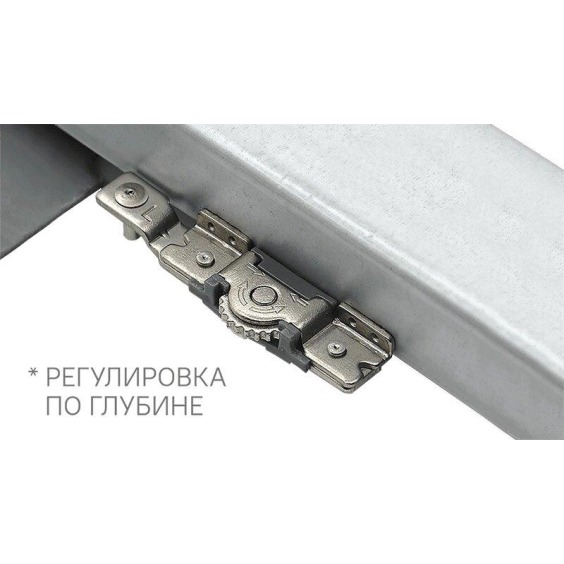 Направляющие скрытого монтажа AQ Stealth s-push под штангу круг, (ДСП до 16 мм), L=350 мм #4 Направляющие скрытого монтажа AQ Stealth s-push под штангу круг, (ДСП до 16 мм), L=350 мм #4