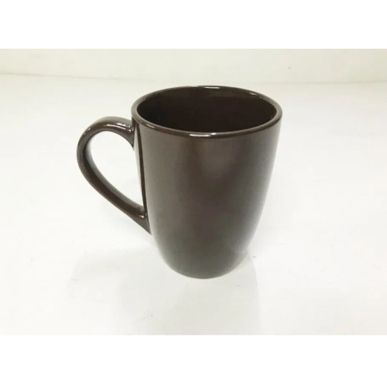 Кружка для чая керамическая глянцевая Office 330мл, Коричневый (6шт) #5