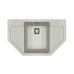 Мойка для кухни из искусственного камня Ulgran U-609-310, серый