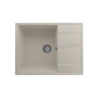 Мойка для кухни кварцевая Ulgran Quartz Prima 650-02, лён