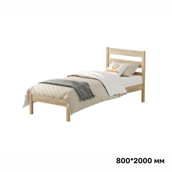 Кровать Мечта-7 80х200, без обработки #1