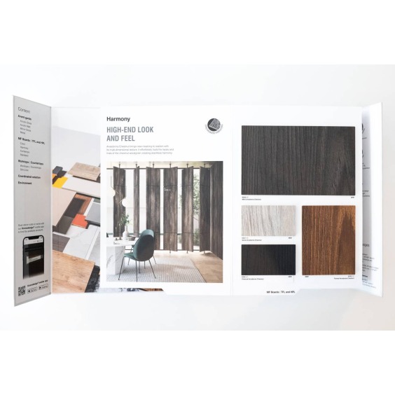 Комплект образцов Book global Collection Ultradecor (Kronospan) Большая клапкарта #2