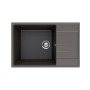 Мойка для кухни кварцевая Ulgran Quartz Prima 760-09, асфальт