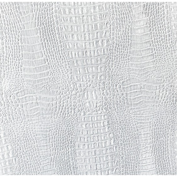 Каменные обои микроцемент "Кожа рептилии", Белый, 880х460 мм #1