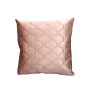 Декоративная подушка 40*40, Тиснение вейв, Медно-коричневый