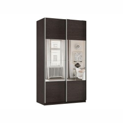 Шкаф-купе Смарт Зеркальная секция Венге / Зеркало 220 см 120 см