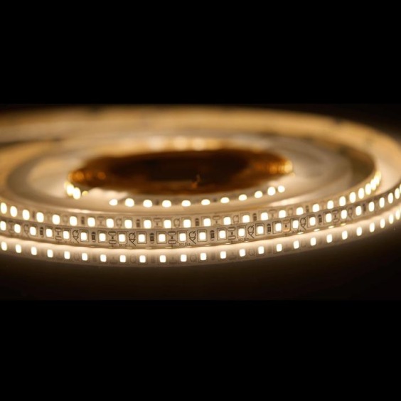 Лента светодиодная AQ Led-Line 2835 120 LED/м 12V 9,6W/м 8 мм IP20 Теплый белый 2800-3200 К, 5 м (15.0014) #2
