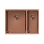 TopZero ColorX TNL 340.70.30 Matt Gold rose мойка матовая медь
