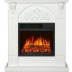 Каминокомплект Chester Wood - Белый с очагом Vision 18 LED FX