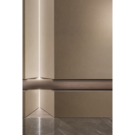 Пластик HPL Gentas Metal Бронза 6090 STD, 3050 x 1300 x 0.8 мм #3