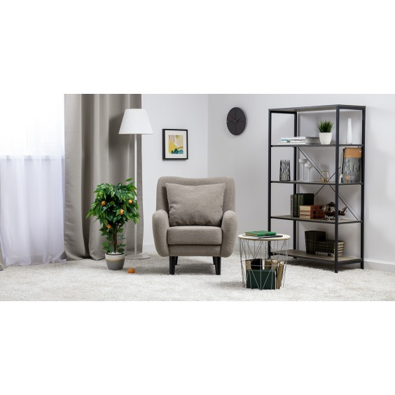 Шон Кресло для отдыха Арт. ТК 271 Romeo 03 Капучино Д840/Ш740/В640 #3