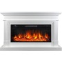 Каминокомплект Coventry - Белый (Ширина 1400 мм) с очагом Vision 42 LOG LED