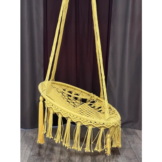 Макраме кресло-гамак «Венеция» #7