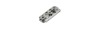 Прямая ответная планка AQ Clip-on 3D под евровинт H0 (V2)