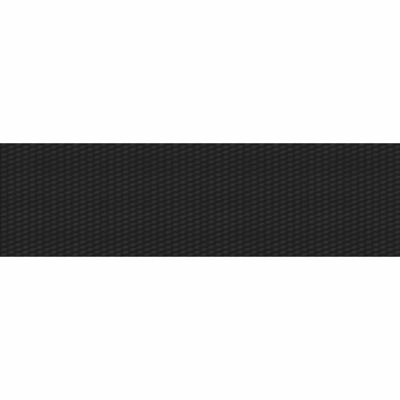 Кромка ABS AGT Рубик чёрный глянец арт. 695, 22 x 1 мм, 1 метр #1