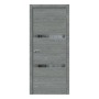 Межкомнатная дверь Эко Шпон Porta Z Порта-55 4AF West Skyline СТ-Mirox Grey 200*70