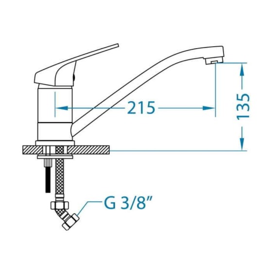 Alveus GM 210 G91 AQ смеситель #2