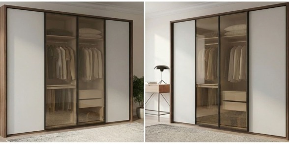 Шкафы купе: современные решения для хранения в квартире и доме