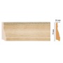 Плинтус напольный Decomaster Woodline 193-11 (70х16х2400мм)