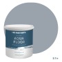 Краска для пола по дереву и бетону износостойкая быстросохнущая Profipaints Silver Aqua Floor 2.7л, RAL-7040