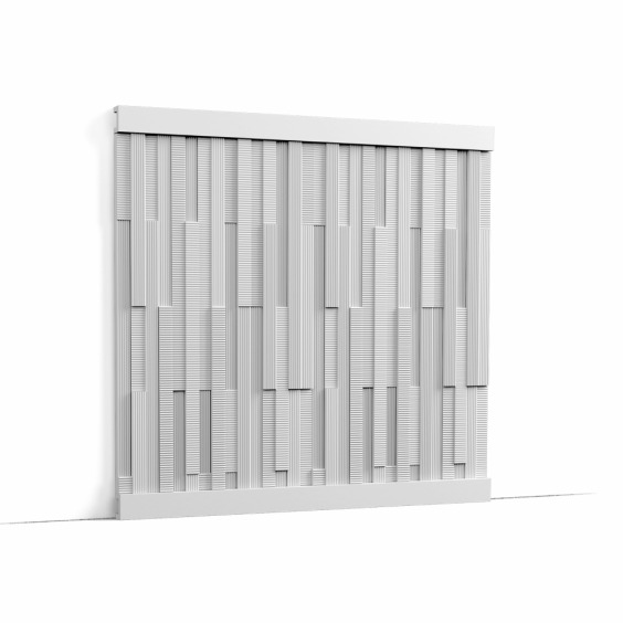 Декоративная 3D панель W216 Matrix Orac из полиуретана, 2000х250х16 мм #2 Декоративная 3D панель W216 Matrix Orac из полиуретана, 2000х250х16 мм #2