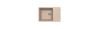 Мойка для кухни кварцевая Ulgran Quartz Prima 760-03, десерт