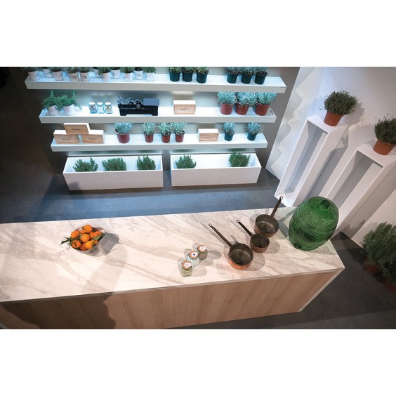 Полоса ЛДСП Ultradecor (Kronospan) Блэквуд ячменный K021 SN, 2800 x 1360 x 16 мм #2