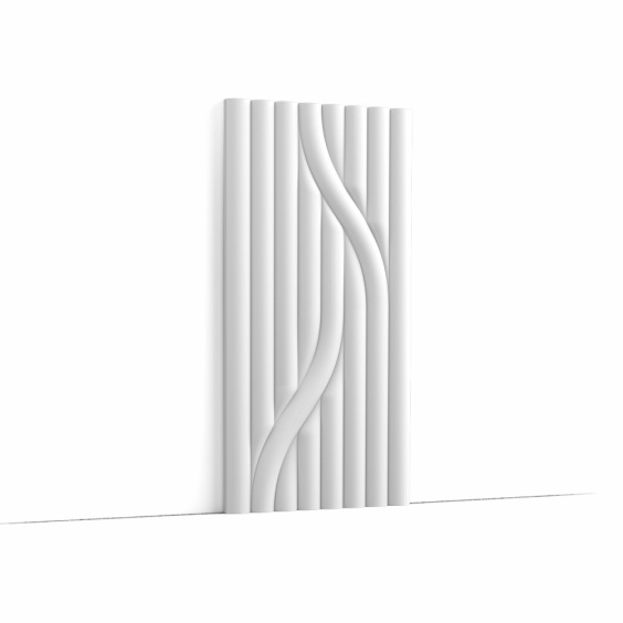 Декоративная 3D панель W213 Hill Trace Orac из полиуретана, 2000х250х16 мм #1 Декоративная 3D панель W213 Hill Trace Orac из полиуретана, 2000х250х16 мм #1