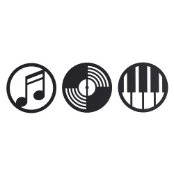 Панно Music entusiast [ музыкальная гармония ], 45 см