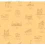 Обои флизелиновые Milassa Bon Voyage Reves de Paris D4, 002, 10х1 м