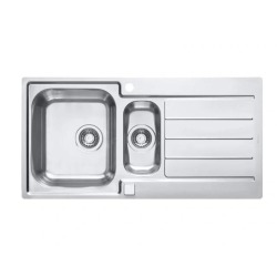 Alveus Line Maxim 10-SAT 980X500 1+1/2 с сифоном (i обрешетка) кухонная мойка