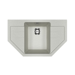 Мойка для кухни из искусственного камня Ulgran U-609-310, серый