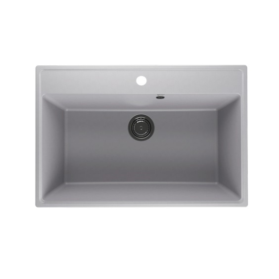 Мойка для кухни кварцевая Ulgran Quartz Forte 760-04, платина #1
