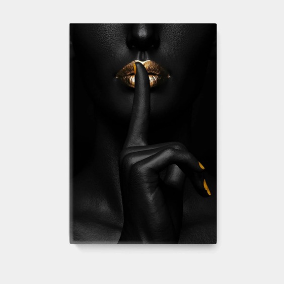 Картина на стену большая на холсте интерьерная "Тишина", 115х80 см #1