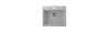 Мойка для кухни кварцевая Ulgran Quartz Forte 580-04, платина