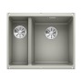 Blanco Subline 340/160-U (520405) чаша справа жемчужный мойка