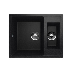 Мойка для кухни из искусственного камня Ulgran U-106-308, черный