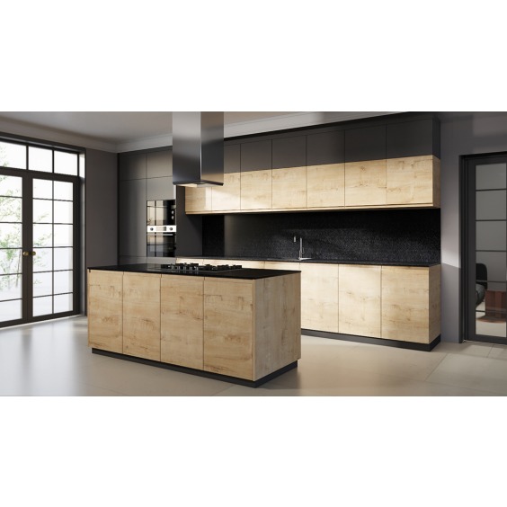 Столешница «Скиф» Чёрный королевский жемчуг 3D арт. 062, 3000 x 600 x 26 мм #2