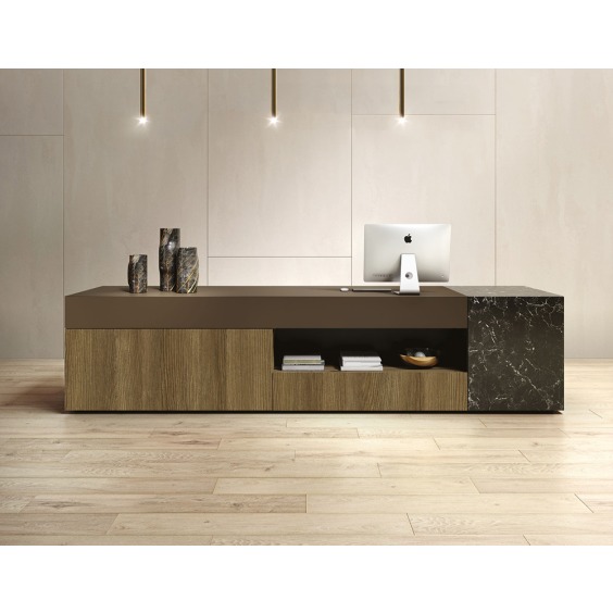 Полоса ЛДСП Ultradecor (Kronospan) Ясень Пряный табак K548 RW, 2800 x 680 x 16 мм #2