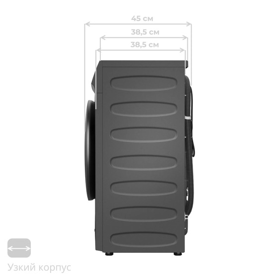 Meferi MFW081210GR Power стиральная машина #15