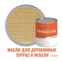 Масло для террас, деревянной мебели и детских площадок ProfiPaints Silver Terrace Oil 4.5 л, Сено
