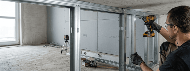 Профиль для гипсокартона: виды и особенности выбора