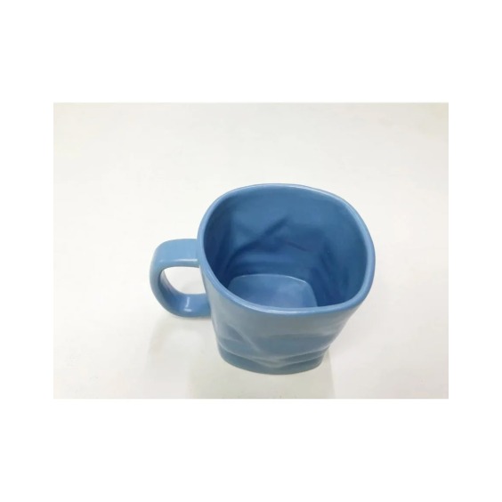Кружка для чая керамическая глянцевая Berg 400мл, Синий #4