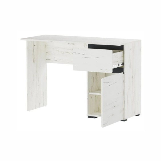 Стол письменный Гретта 1С1Я Крафт белый-Антрацит #2