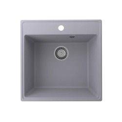 Мойка для кухни кварцевая Ulgran Quartz Forte 505-05, бетон