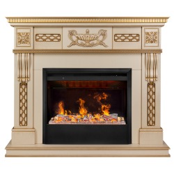 Электрокамин Corsica Lux 25,5/26 AO с очагом 3D Helios 26 SBG