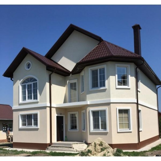 Краска фасадная износостойкая для наружных и внутренних работ Profipaints Eco Facade Acryl 0.9л, RAL-1019 #11