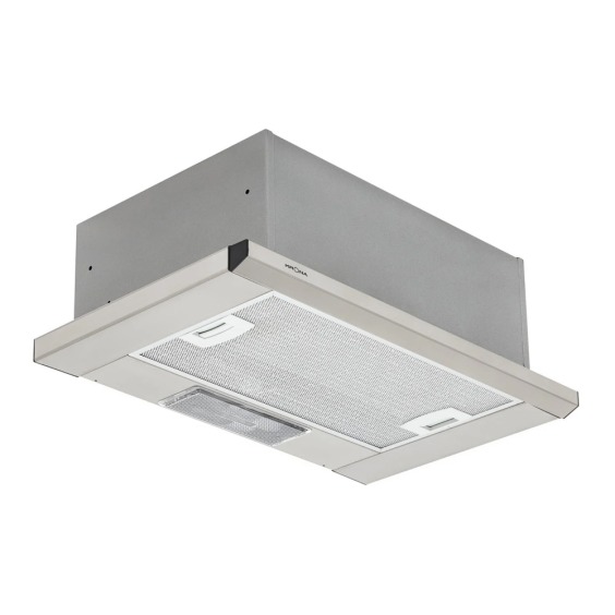 Krona steel Kamilla 500 slim INOX/INOX вытяжка встраиваемая телескопическая #3
