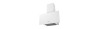 Krona steel Clementina 600 white S вытяжка кухонная